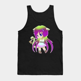 Chibi Catgirl Tank Top